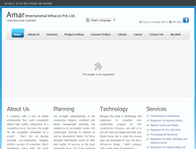 Tablet Screenshot of amarinternational.net